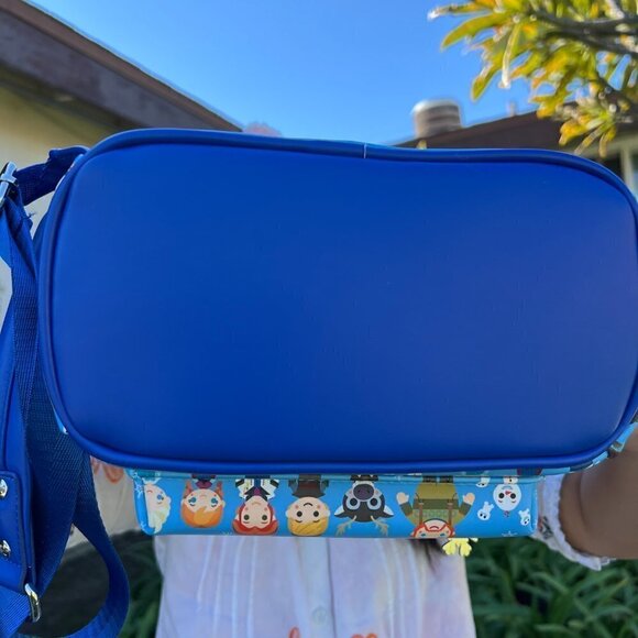 LOUNGEFLY DISNEY FROZEN ELZA CHIBI MINI BACKPACK BLUE main image 5